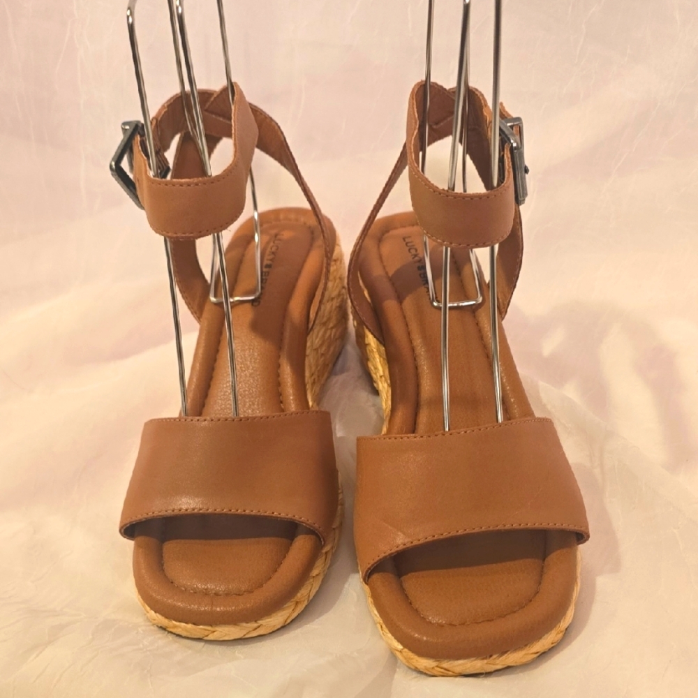 Lucky Brand Nalmo Wedge Sandal 8M